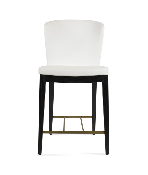 Soho Concept Amed Wood Barstools & Counterstools - Elegant Leatherette Upholstery, 2-year Guarantee, Durable Design Chrome,White  Soho-concept-dining-chair-07383