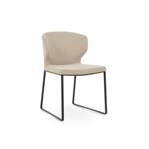 Soho Concept Amed Plus Chair - Premium Dining Chair With Stylish Fabric Options, 10-year Guarantee, 350 Lbs Support Black,Beige  Soho-concept-dining-chair-00064
