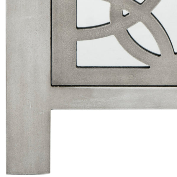 Safavieh Tasha 3 Drawer Chest - Elegant Grey Storage Solution With Mirrored Fronts For Modern Spaces! AMH1505A