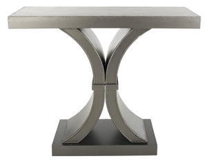 Safavieh Dryden Console Table - Versatile Architectural Design For Entryways, Living Rooms, And Sofas Distressed Black AMH1509A
