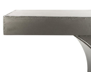 Safavieh Dryden Console Table - Versatile Architectural Design For Entryways, Living Rooms, And Sofas Distressed Black AMH1509A