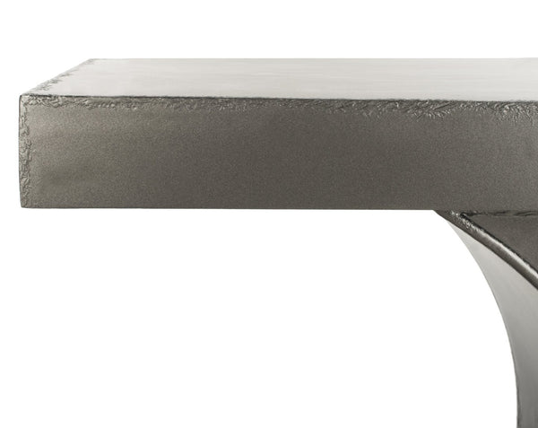 Safavieh Dryden Console Table - Versatile Architectural Design For Entryways, Living Rooms, And Sofas Distressed Black AMH1509A