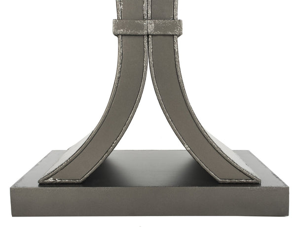 Safavieh Dryden Console Table - Versatile Architectural Design For Entryways, Living Rooms, And Sofas Distressed Black AMH1509A