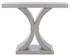 Safavieh Dryden Console Table - Versatile Architectural Design For Entryways, Living Rooms, And Sofas Grey AMH1509B