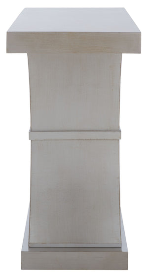 Safavieh Dryden Console Table - Versatile Architectural Design For Entryways, Living Rooms, And Sofas Grey AMH1509B