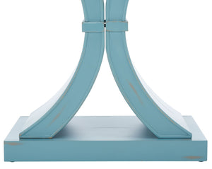 Safavieh Dryden Console Table - Versatile Architectural Design For Entryways, Living Rooms, And Sofas Blue AMH1509C