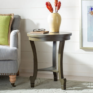 Safavieh Monty End Table - Elegant Saddle Brown Accent With Storage Shelf, Perfect For Any Room Decor AMH1520B