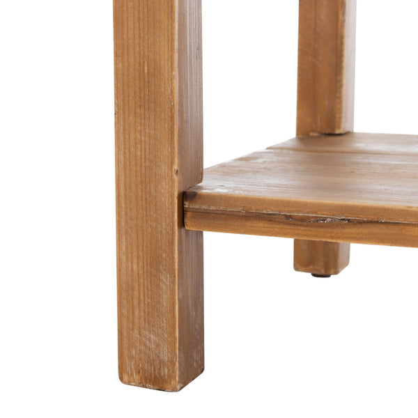 Safavieh Mendie 6 Drawer Accent Table - Rustic Oak Console With Apothecary Design For Stylish Storage Solutions AMH1552A