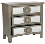 Safavieh Marcian 3 Drawer Chest Grey AMH1555A