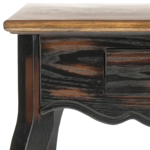Safavieh Jasper Accent Table Set - Vintage-Inspired Nesting End Tables With Queen Anne Legs & Two-Tone Finish AMH4015A