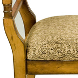 Safavieh Brody Upholstered Bench Light Brown/Paisley AMH4022A