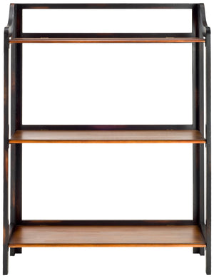 Safavieh James 3 Shelf Bookcase Black & Brown AMH4023A
