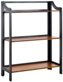 Safavieh James 3 Shelf Bookcase Black & Brown AMH4023A