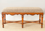 Safavieh Brittney Upholstered Bench Brown/Paisley AMH4029A