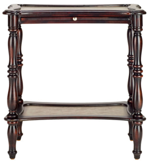 Safavieh Spencer Accent Table Dark Brown AMH4032A