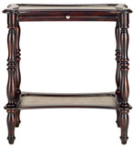 Safavieh Spencer Accent Table Dark Brown AMH4032A