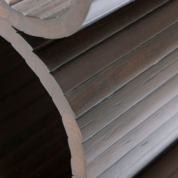 Safavieh Braydon Ribbon End Table Brown Wood Amh4604a