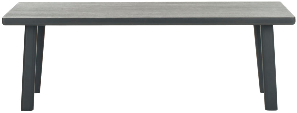 Safavieh Rocco Bench - Versatile Charcoal Grey Sungkai Wood Entryway Seating With Modern Minimalist Design AMH4621A