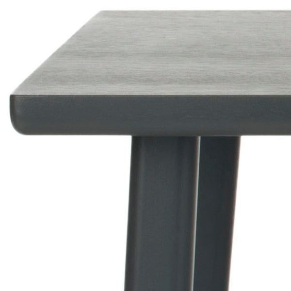 Safavieh Rocco Bench - Versatile Charcoal Grey Sungkai Wood Entryway Seating With Modern Minimalist Design AMH4621A