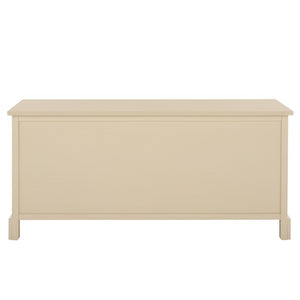 Safavieh Damien Pine Wood Storage Bench with Wicker Baskets and Drawers for Bedroom Entry Sand AMH5701G