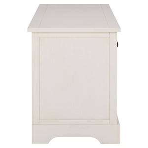 Damien Coastal 3-Drawer Storage Bench With Wicker Baskets — Slim Entryway Organizer For Small Spaces