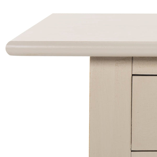 Safavieh Boris Stylish Two-Drawer Coffee Table – Timeless Farmhouse Charm For Rustic Modern Living Rooms Vintage Grey AMH5706A