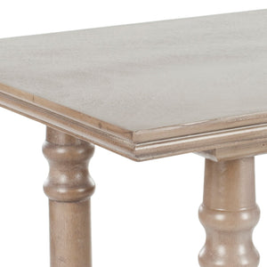 Safavieh Regan Console Table - Vintage Grey Pine Accent With Slim Profile & Timeless Architectural Charm AMH5708A