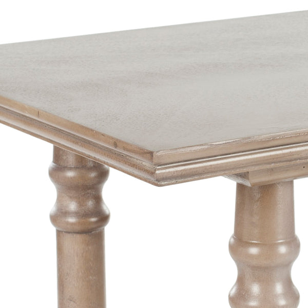 Safavieh Regan Console Table - Vintage Grey Pine Accent With Slim Profile & Timeless Architectural Charm AMH5708A