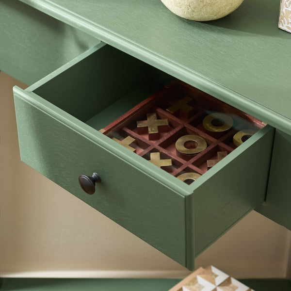 Gomez Compact Corner Table With Drawer And Shelf, Triangular Space-Saving Design For Small Rooms