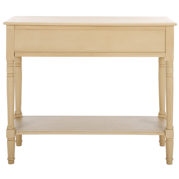 Safavieh Samantha 2 Drawer Console Natural 35.8" x 13.8" x 29.5"