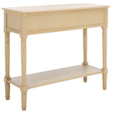 Safavieh Samantha 2 Drawer Console Natural 35.8" x 13.8" x 29.5"