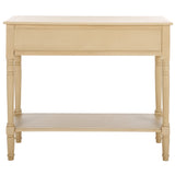 Safavieh Samantha 2 Drawer Console Natural 35.8" x 13.8" x 29.5"