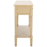 Safavieh Samantha 2 Drawer Console Natural 35.8" x 13.8" x 29.5"