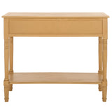 Safavieh Samantha 2 Drawer Console Camel 35.8" x 13.8" x 29.5"