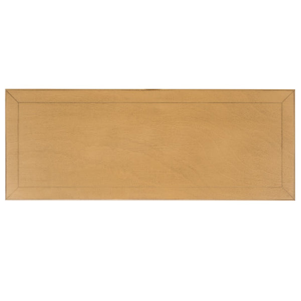 Safavieh Samantha 2 Drawer Console Camel 35.8" x 13.8" x 29.5"