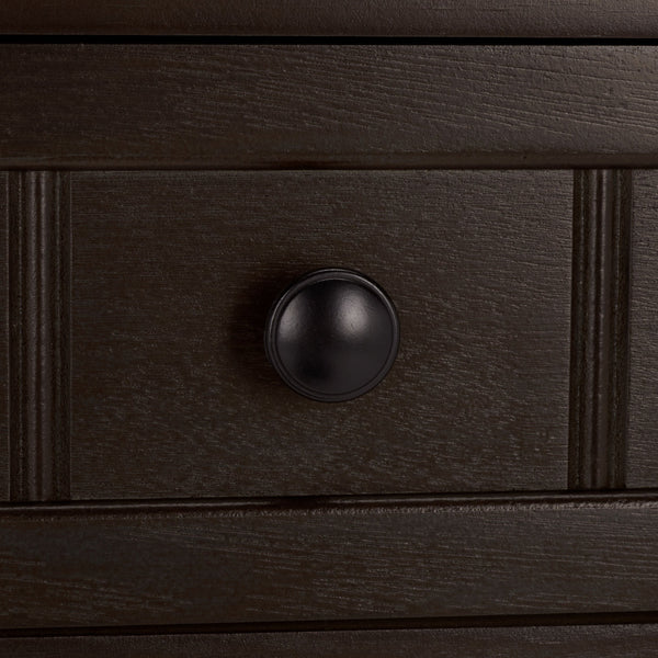 Safavieh Samantha Console Table – Rustic Charm With Classic Turned Legs And Carved Details For Any Space Dark Chocolate Solid Wood,Mdf,Aluminum Alloy Amh5710h