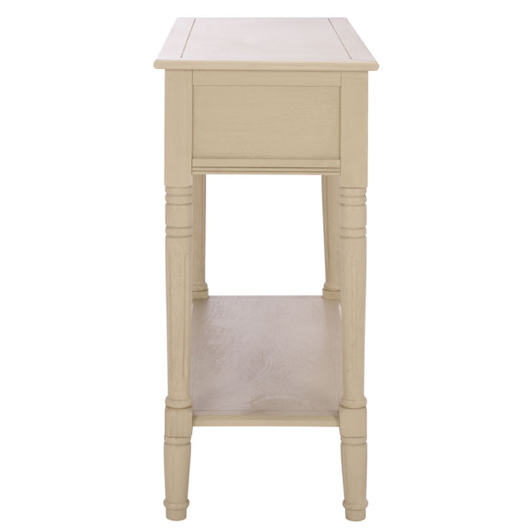 Safavieh Samantha Console Table – Rustic Charm With Classic Turned Legs And Carved Details For Any Space Sand Solid Wood,Mdf,Aluminum Alloy Amh5710j