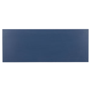 Safavieh Samantha Console Table – Rustic Charm With Classic Turned Legs And Carved Details For Any Space Blue Solid Wood,Mdf,Aluminum Alloy Amh5710k