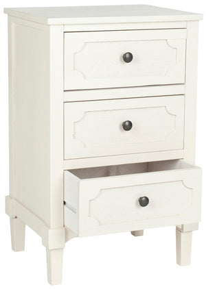 Safavieh Rosaleen Three Drawer Chest - Timeless French Farmhouse Accent Table For Stylish Storage Solutions AMH5723B