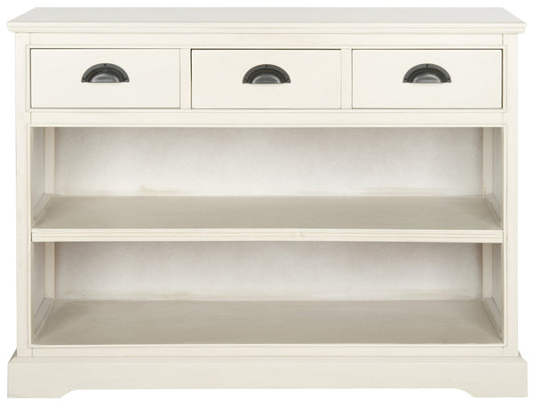 Safavieh Prudence Bookshelf Unit - Elegant Storage Solution With Open Shelves & Drawers For Small Spaces AMH5727B