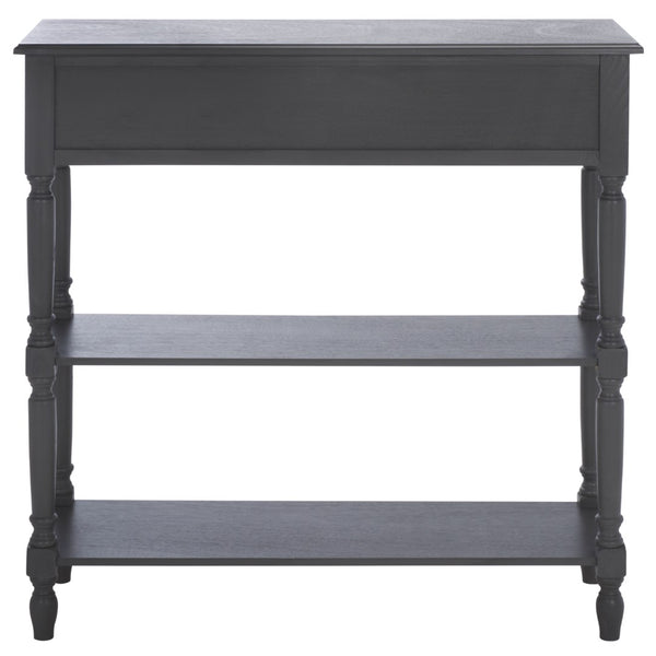 Safavieh Salem Console Table With Spindle Legs & Storage - Perfect For Entryways, Living Rooms, Or Bedrooms Grey AMH5732A
