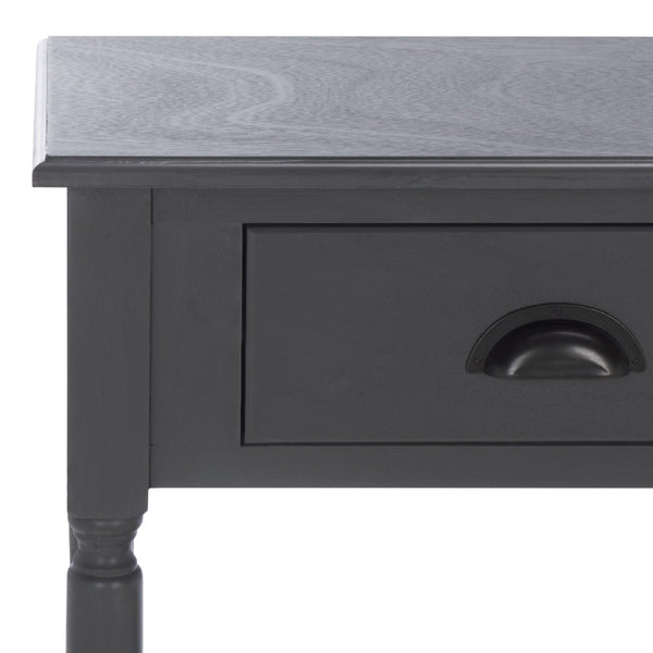 Safavieh Salem Console Table With Spindle Legs & Storage - Perfect For Entryways, Living Rooms, Or Bedrooms Grey AMH5732A