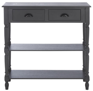 Safavieh Salem Console Table With Spindle Legs & Storage - Perfect For Entryways, Living Rooms, Or Bedrooms Grey AMH5732A