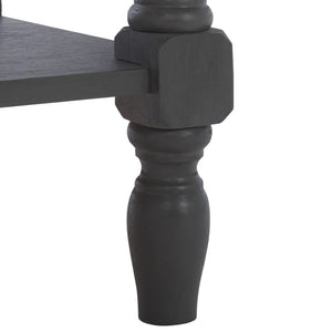 Safavieh Salem Console Table With Spindle Legs & Storage - Perfect For Entryways, Living Rooms, Or Bedrooms Grey AMH5732A