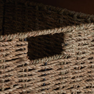 Safavieh Lonan Wicker Storage Bench - Stylish Entryway Seating With Hidden Baskets For Clutter-Free Living Sepia AMH5733B