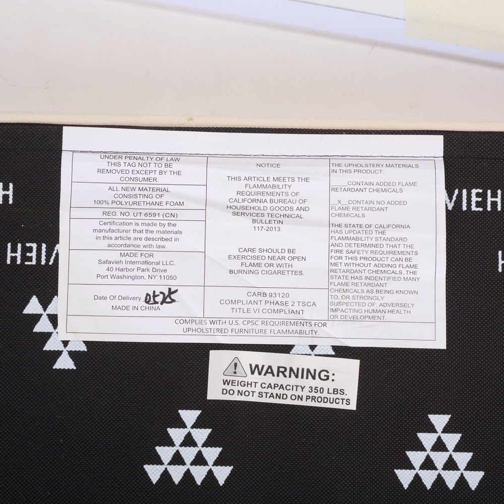 Safavieh Lonan Storage Bench With Woven Baskets And Cotton Cushion - Stylish Entryway Organization Solution Dark Chocolate Pine,Mdf,Foam,Fabric,Seagrass Amh5733f