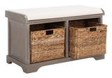 Freddy Wicker Storage Bench