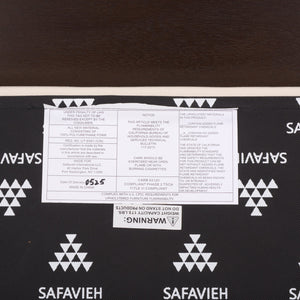 Safavieh Freddy Storage Bench - Elegant Dark Chocolate Frame With Versatile Seating And Stylish Storage Baskets Dark Chocolate Pine,Mdf,Foam,Fabric,Banana Leaf Amh5736h