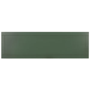 Safavieh Christa Console - Rustic Charm With Rattan Weave Drawers For Stylish Storage And Display Solutions Dusty Green Pine,Mdf,Banana Leaf Amh5737j