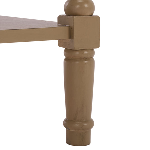 Safavieh Christa Console - Desert Brown Pine With Rattan Weave Drawers For Stylish Storage & Display Solutions Desert Brown Pine,Mdf,Banana Leaf Amh5737l